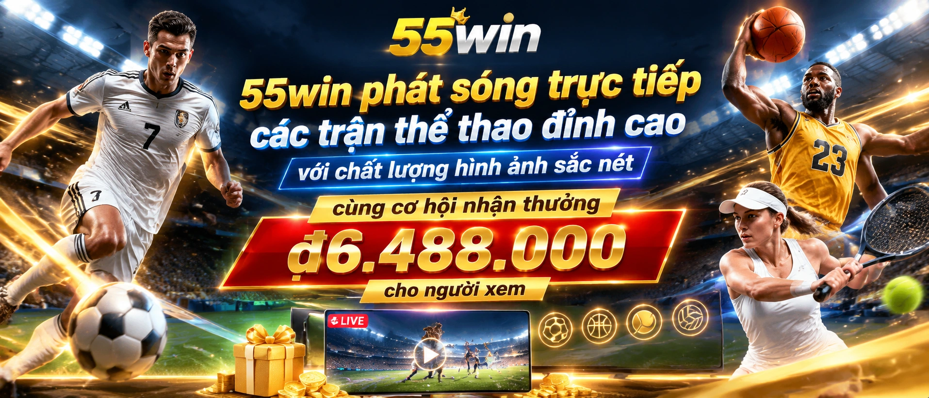 55WIN support visual 1